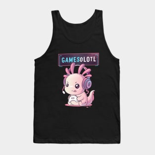 Gamesolotl - Axolotl Gamer Tank Top